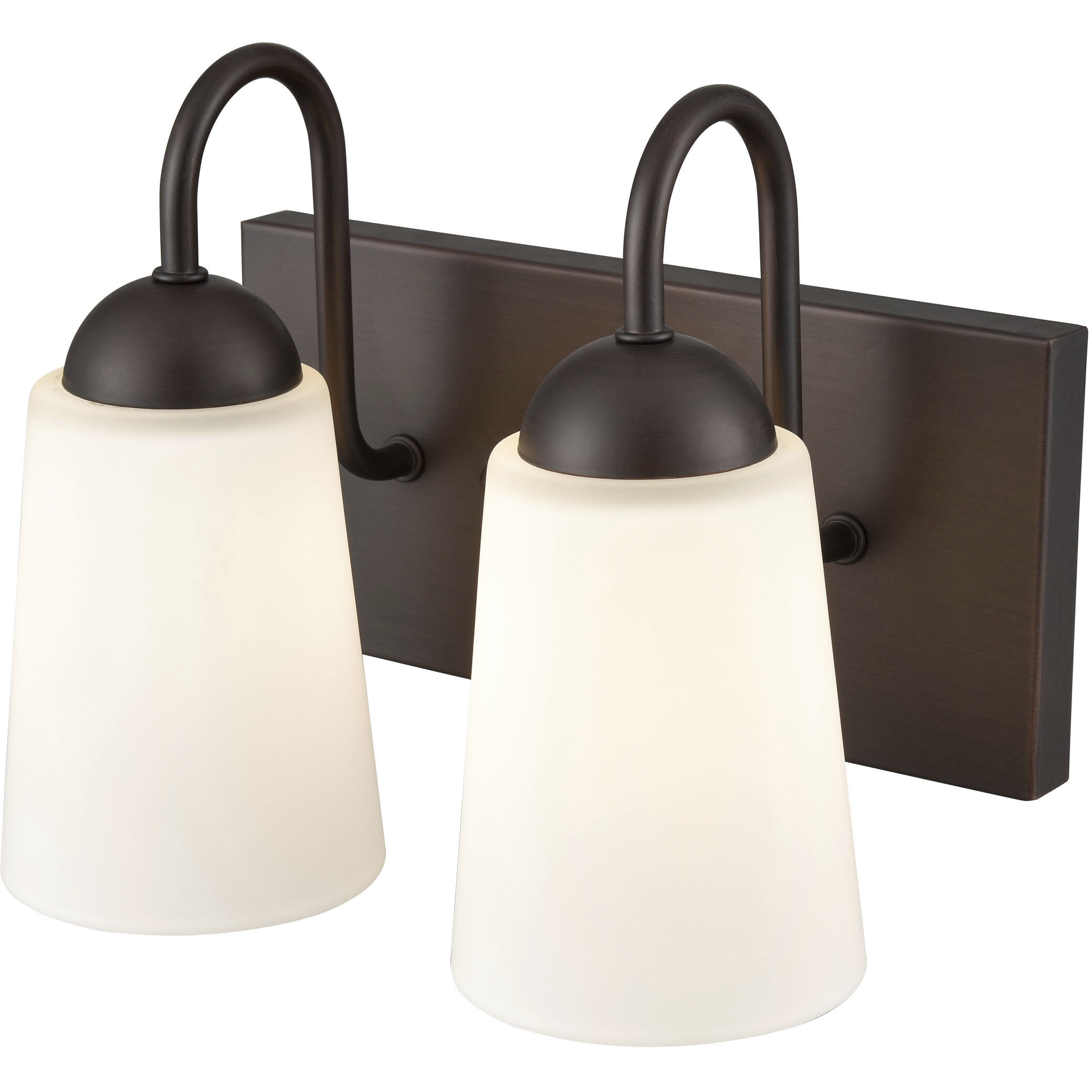 Ivey Lake 2 Light 10 inch Rubbed Bronze Bathroom Vanity Light Wall Light